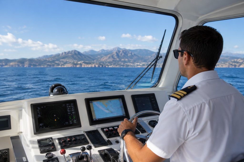 Preparazione pratica in mare per Ufficiale di Navigazione del Diporto di 2ª Classe a Olbia
